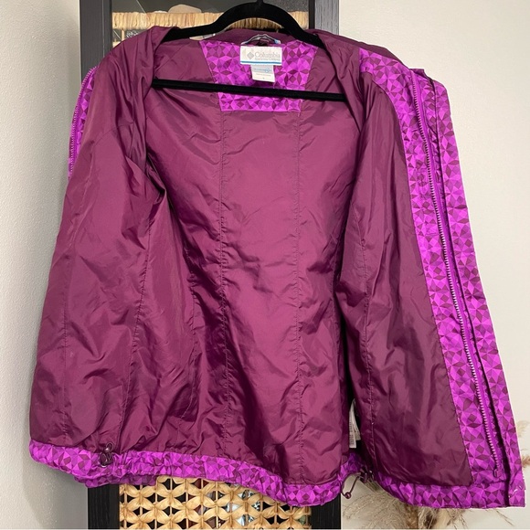 Columbia Outer West Interchange 3in1 shell jacket windbreaker Women’s Small - Picture 4 of 11